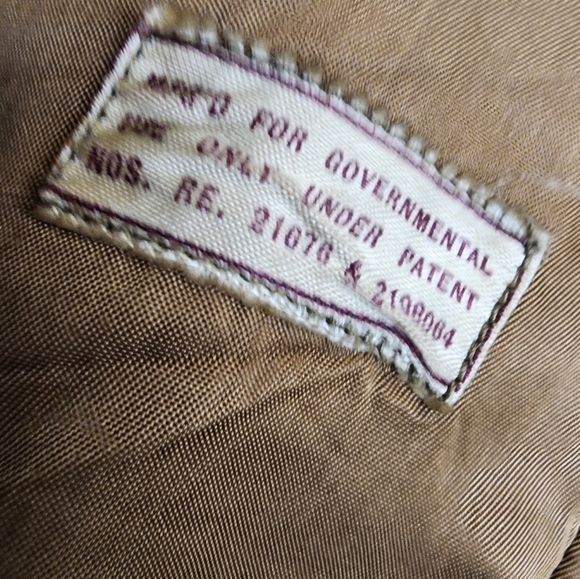 VTG USA Military Lined Trench Coat Mens Medium Long  - Picture 6 of 7